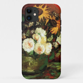 Capa Para iPhone Da Case-Mate Van Gogh Sunflower e Rosas