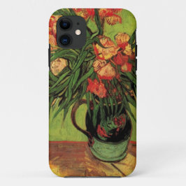 Capa Para iPhone Da Case-Mate Vase "Ainda viva" com Oleanders e Livros, Van Gogh