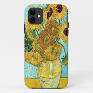 Capa Para iPhone Da Case-Mate Vaso com os doze girassóis por Vincent van Gogh