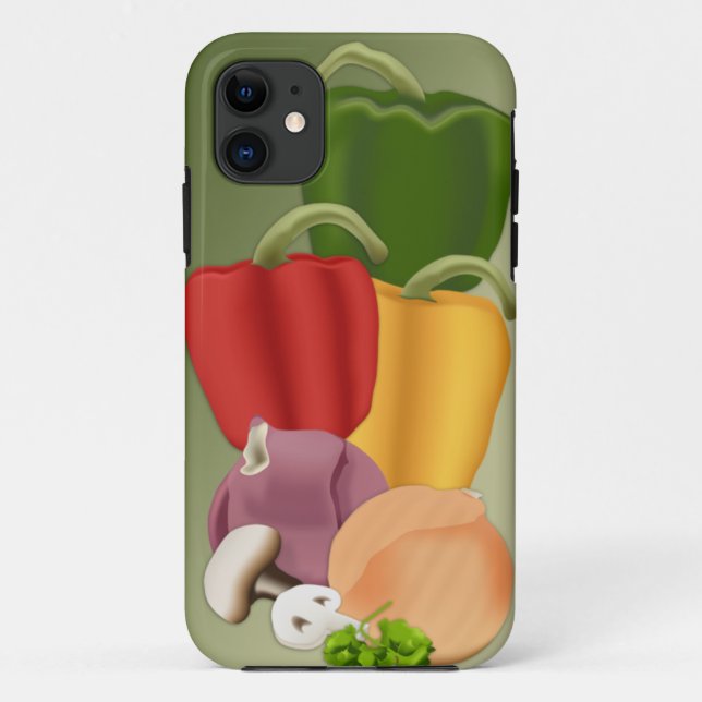 Capa Para iPhone Da Case-Mate Veggies (Verso)