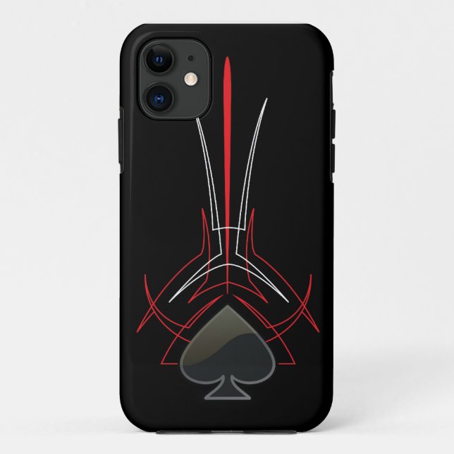 Capa Para iPhone Da Case-Mate Velha escola Pinstriping (Verso)