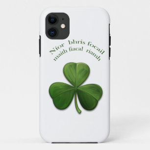 Capa Para iPhone Da Case-Mate Velhos ditados irlandeses em produtos de design ir