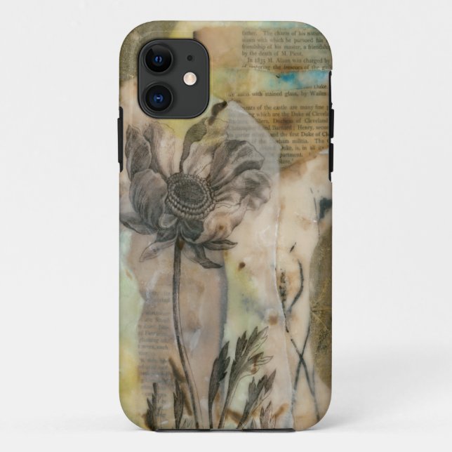 Capa Para iPhone Da Case-Mate Vellum Floral II (Verso)