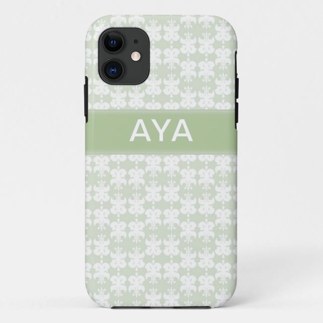 Capa Para iPhone Da Case-Mate Verde pálido (Verso)