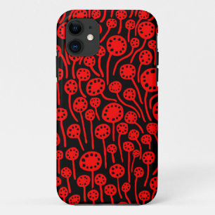 Capa Para iPhone Da Case-Mate Vermelho 090512 no preto