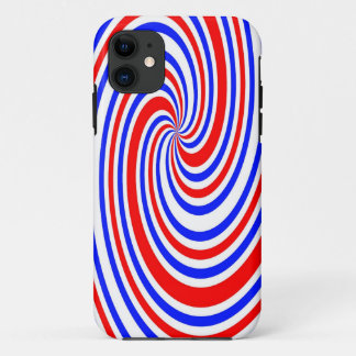 Capa Para iPhone Da Case-Mate Vermelho, branco e azul