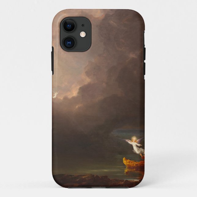 Capa Para iPhone Da Case-Mate Viagem da vida de Thomas Cole, 1842 (Verso)