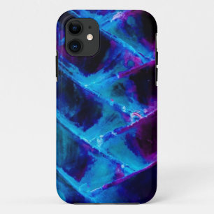 Capa Para iPhone Da Case-Mate Viajante Colorido de Azul Cobalto e Roxo Vibrante