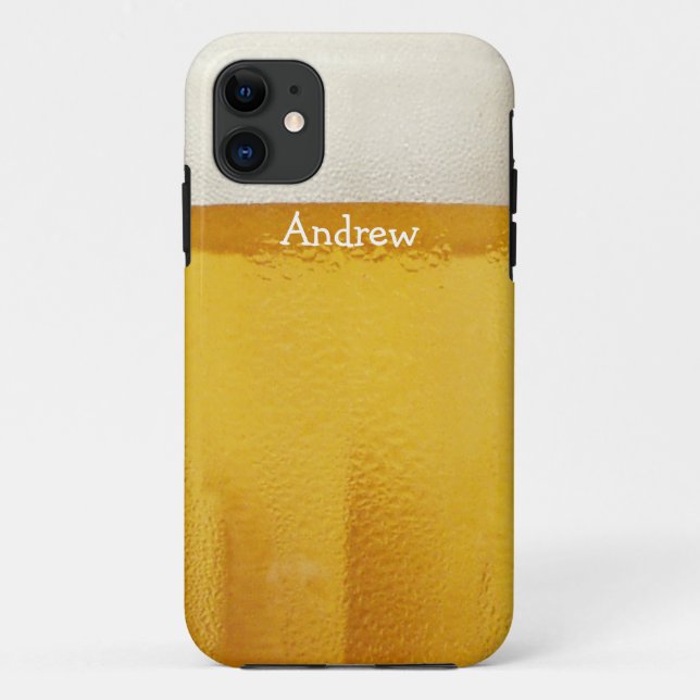 Capa Para iPhone Da Case-Mate Vidro de cerveja personalizável (Verso)