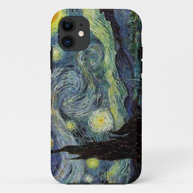 Capa Para iPhone Da Case-Mate Vincent van Gogh, Noite Estrelada (Verso)