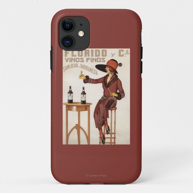 Capa Para iPhone Da Case-Mate Vinos Finos - Sanlucar de Barrameda de Florido (Verso)