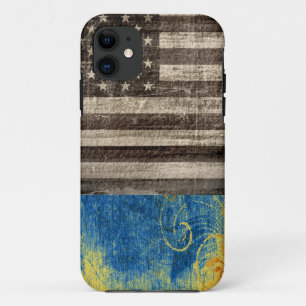 Capa Para iPhone Da Case-Mate Vintage American Flag 03