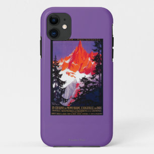 Capa Para iPhone Da Case-Mate Vintage PosterEurope de Chaine De Mont Blanc do La