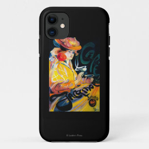 Capa Para iPhone Da Case-Mate Vintage PosterEurope de Jacqmotte Caf�