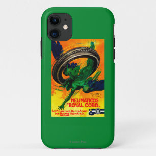 Capa Para iPhone Da Case-Mate Vintage real PosterEurope do cabo de Neumaticos