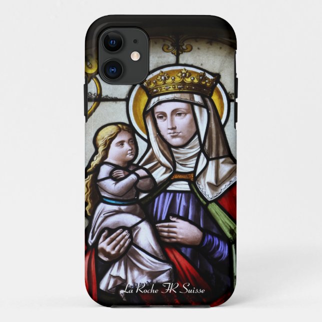 Capa Para iPhone Da Case-Mate Vitral La Roche FR Suisse (Verso)