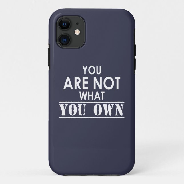 Capa Para iPhone Da Case-Mate Você Não É O Que Você É (Verso)