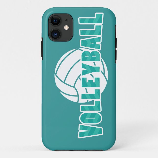 Capa Para iPhone Da Case-Mate Voleibol de Chevron (Verso)