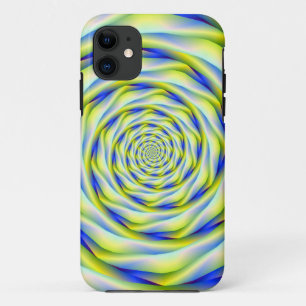Capa Para iPhone Da Case-Mate Vortex do caso do iPhone 5 no azul e no amarelo