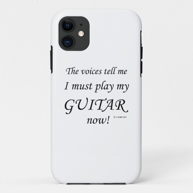 Capa Para iPhone Da Case-Mate Vozes de Violão Dizem Que Devem Brincar (Verso)