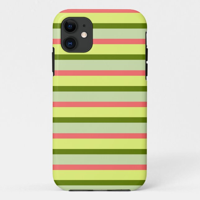 Capa Para iPhone Da Case-Mate Watermelon Stripe Classic (Verso)