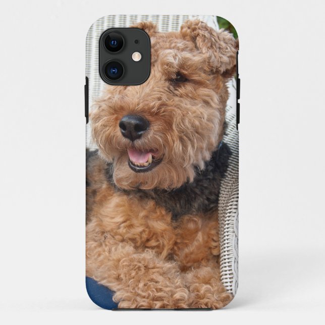 Capa Para iPhone Da Case-Mate Welsh Terrier feliz (Verso)
