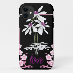 Capa Para iPhone Da Case-Mate White Love Daisies