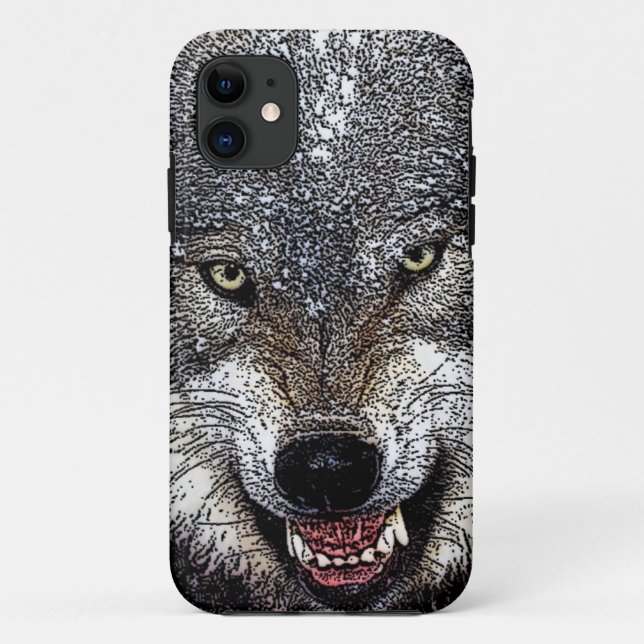 Capa Para iPhone Da Case-Mate Wild Wolf (Verso)