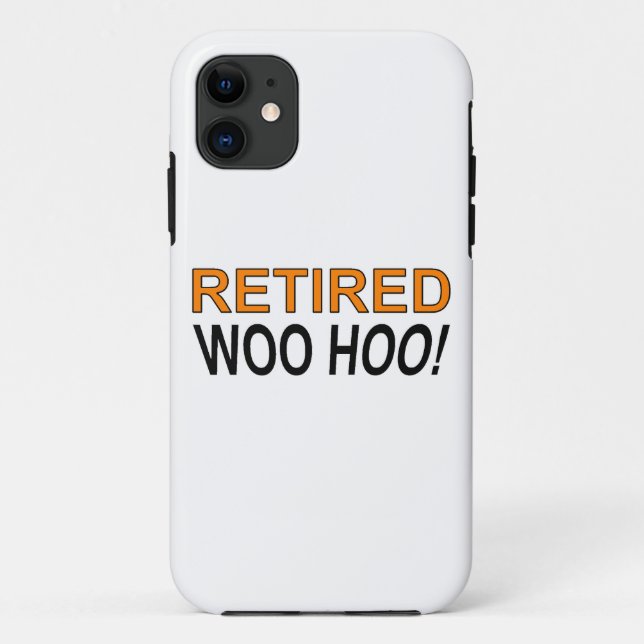 Capa Para iPhone Da Case-Mate Woo Hoo aposentado (Verso)