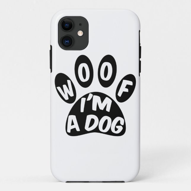 Capa Para iPhone Da Case-Mate Woof I'm A Dog (Verso)