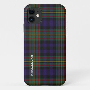 Capa Para iPhone Da Case-Mate Xadrez de Tartan colorida do clã de MacLellan