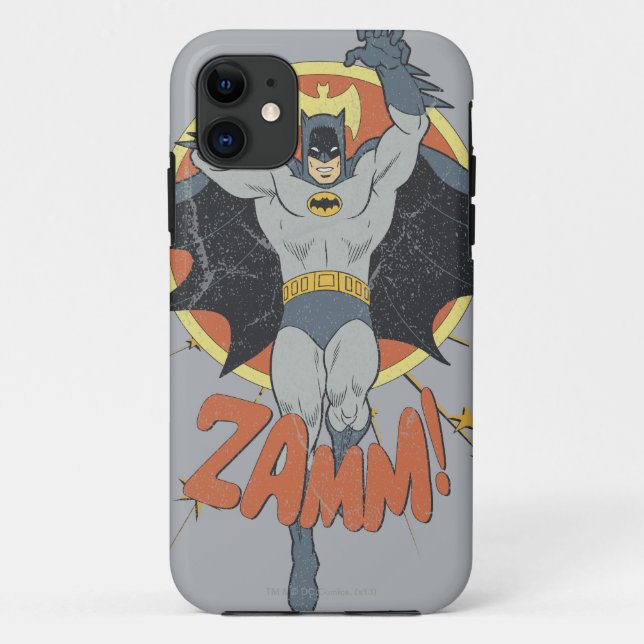 Capa Para iPhone Da Case-Mate ZAMM Batman Graphic (Verso)