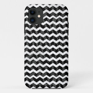 Capa Para iPhone Da Case-Mate Zebra Black e Cinza Chevron
