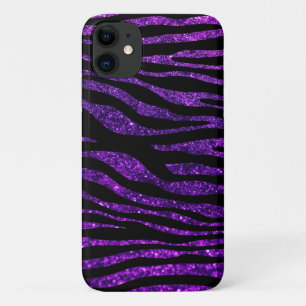 Capa Para iPhone Da Case-Mate Zebra roxa, Zebra-relha, Impressão-Zebra, Stripes