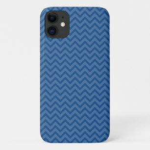 Capa Para iPhone Da Case-Mate Zigzag Azul, Chevron Azul, Padrão Geométrico