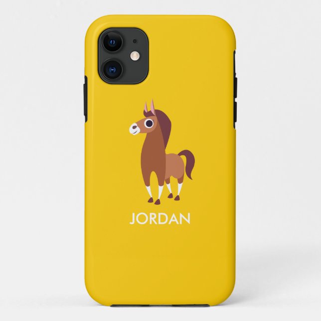 Capa Para iPhone Da Case-Mate Zora o cavalo (Verso)