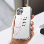 Capa Para iPhone Diretor-Geral Milionário Mínimo Moderno | Rosa E P<br><div class="desc">Apresentando o "Diretor Executivo Milionário Mínimo Moderno | Coleção rosa e preto Eleve seu estilo e faça uma declaração poderosa com nosso produto exclusivo,  que apresenta o design cativante do texto "CEO Milionário" em uma combinação elegante de rosa e preto.</div>