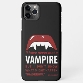 Capa Para iPhone Drácula - Vampiro - Citação de Bela Lugosi