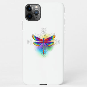 Capa Para iPhone Dragonfly Poligonal