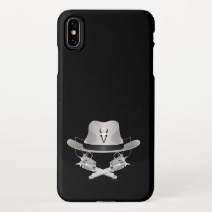 Capa Para iPhone Duas armas cruzadas e chapéu