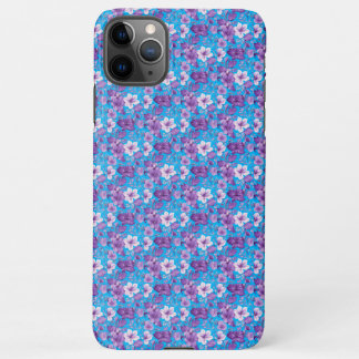 Capa Para iPhone Elegant floral pattern in purple tones