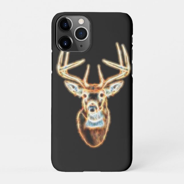 Capa Para iPhone Espírito Energético Deer Head (Verso)