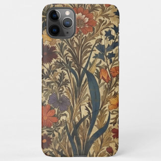 Capa Para iPhone Estético Escuro William Morris Wildflower
