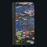 Capa Carteira Para iPhone 8/7 Água Lily Pond, Monet<br><div class="desc">Oscar-Claude Monet (14 de novembro de 1840 - 5 de dezembro de 1926) era um pintor francês, fundador da pintura impressionista francesa e o mais consistente e prolífico praticante da filosofia do movimento de expressar suas percepções diante da natureza, especialmente quando aplicada à pintura plein air horizontal. O termo "impressionismo"...</div>