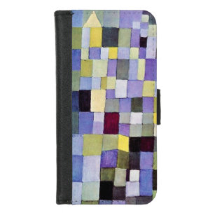 Capa Carteira Para iPhone 8/7 Arquitetura, Paul Klee