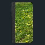 Capa Carteira Para iPhone 8/7 Caixa de Wallet de Grass e Dandelions<br><div class="desc">Uma imagem fotográfica que tirei enquanto estava a desfrutar de um belo dia lá fora. Na época em que o gramado estava coberto,  era como um tapete especial feito para mim por natureza.</div>