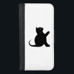 Capa Carteira Para iPhone 8/7 Cat Say Hello<br><div class="desc">Um gato dizendo olá é um design de gato que olha para você quando você veste o produto,  dando a impressão de que ele está falando com você,  divirta-se com seu futuro amigo,  🐱</div>