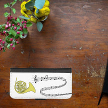 Desenho do Corno Francês com Onda de Funcionarios