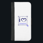 Capa Carteira Para iPhone 8/7 Plus Eu Adoro Animação<br><div class="desc">Eu adoro animação projetada para autores multimídia e criadores de gráficos de movimento em todo o mundo. Isto é uma realidade virtual interativa e software de animação,  é um design simples e bonito.</div>