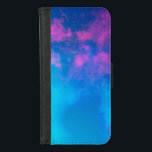 Capa Carteira Para iPhone 8/7 Fumos cor-de-rosa e azuis | Zazzle_Growth.<br><div class="desc">Fumos cor-de-rosa e azuis | Zazzle_Growth. iPhone 8/7 Bolsa</div>